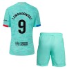 Maillot de Supporter FC Barcelone Lewandowski 9 Troisième 2023-24 Pour Enfant